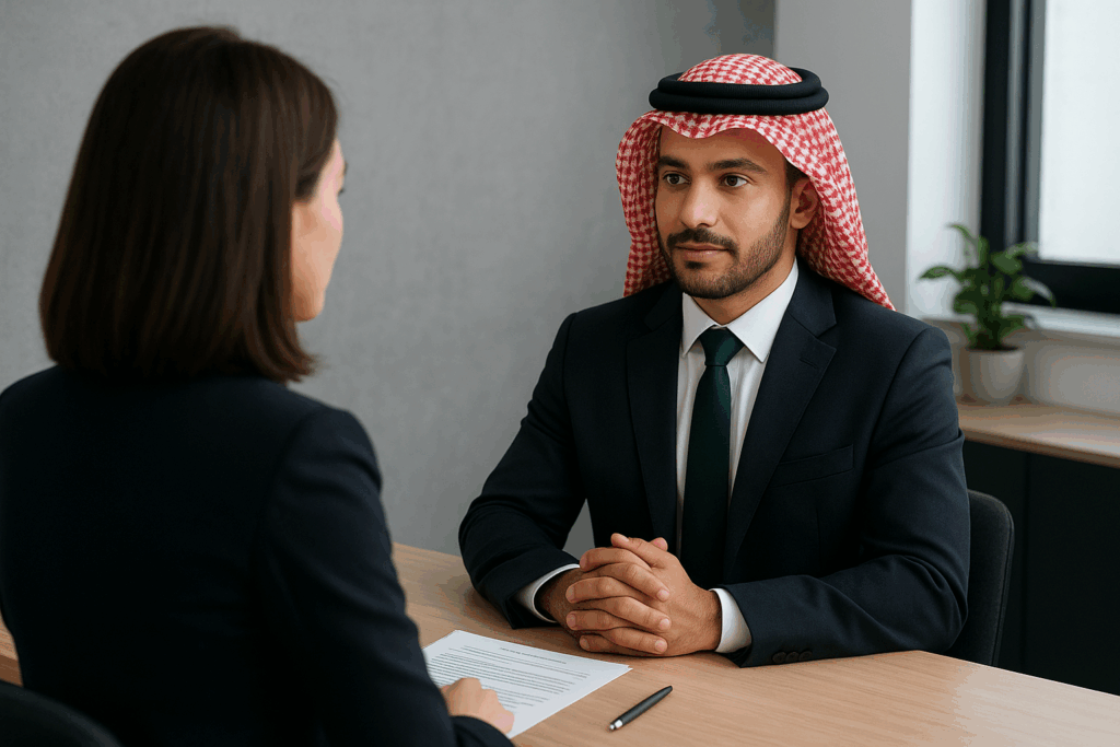أخطاء قاتلة تدمر نجاح مقابلة العمل في أول 5 دقائق: دليل التحضير للمقابلة الاحترافية.